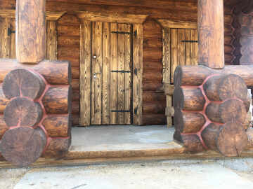 Герметизация швов дома в Минске, дача Александра Тихонова ракурс 2